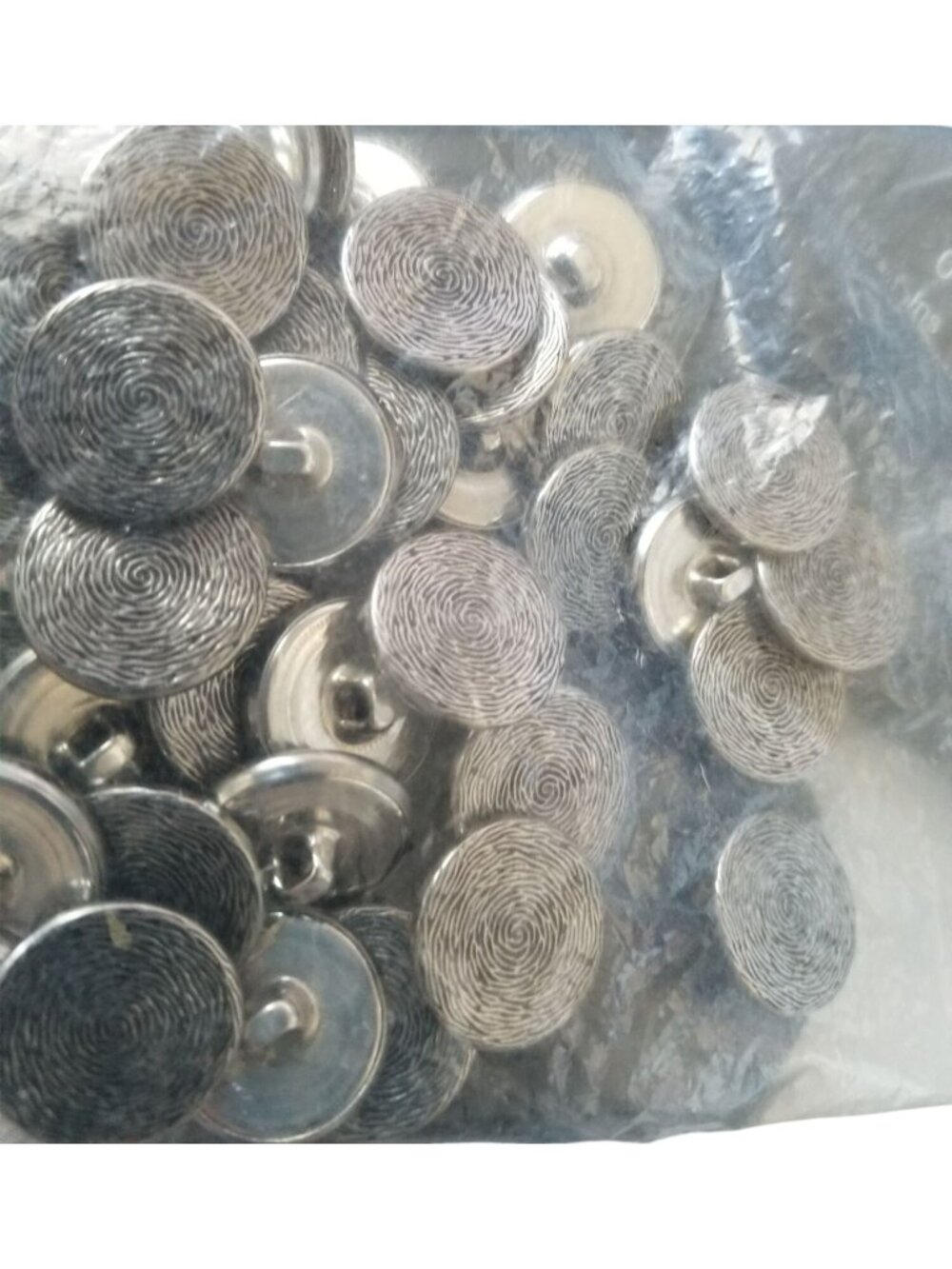 Sewing C&C Metal Products 5349 Thumb print Silver  36 pack